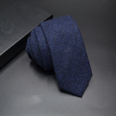 Cotton Neck Ties // Highland Weave Blue