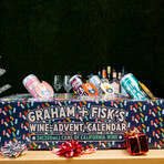 Wine-In-A-Can Advent Calendar from Graham + Fisk's // 24 Cans
