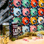 Wine-In-A-Can Advent Calendar from Graham + Fisk's // 24 Cans
