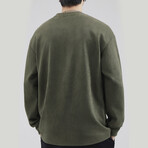Sweatshirt // Army Green (L)