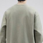 Sweatshirt // Gray & Green (M)