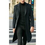 D3225-Black // Coat (XS)