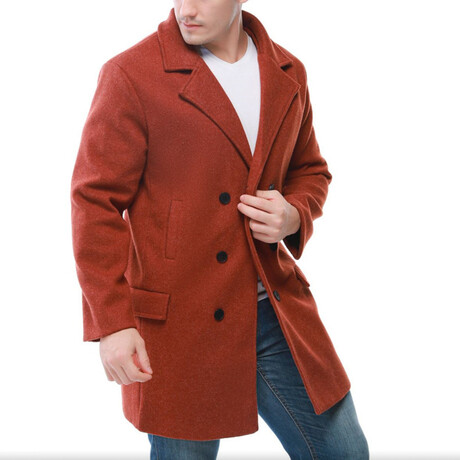 B025-Red // Coat (XS)