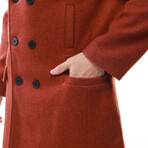 B025-Red // Coat (2XL)