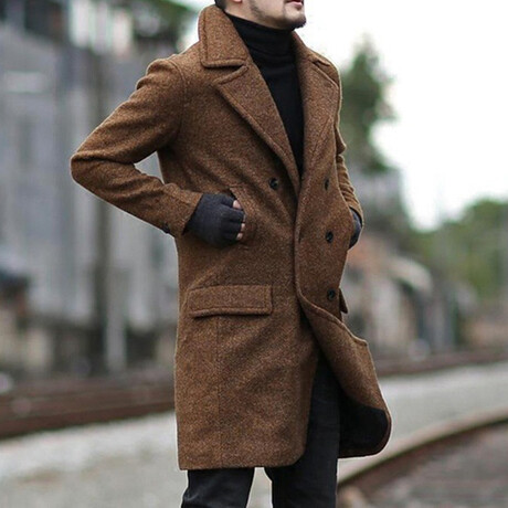 B025-Brown // Coat (XL)