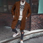 D3719-Brown // Coat (S)