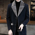 D3229-Navy-Blue // Coat (S)