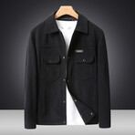 Corduroy Jacket V2 // Black (M)