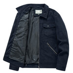 Corduroy Jacket V1 // Dark Blue (M)