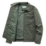 Corduroy Jacket V1 // Army Green (XS)