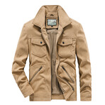 Corduroy Jacket V1 // Khaki (L)