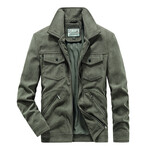 Corduroy Jacket V1 // Army Green (M)