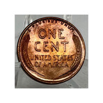 1937 P Lincoln cent BU roll