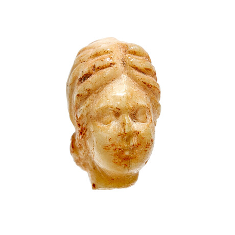 Roman Small Marble Female Head // 1st-3rd Century AD