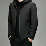 APJ-003 // Parka Jacket // Black (L)
