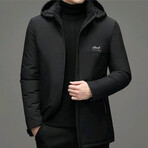 APJ-005 // Parka Jacket // Black (XL)