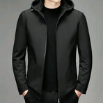 APJ-003 // Parka Jacket // Black (L)