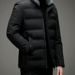APJ-007 // Parka Jacket // Black (XL)