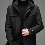 APJ-021 // Parka Jacket // Black (XL)