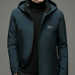 APJ-006 // Parka Jacket // Ocean Blue (XS)