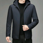 APJ-004 // Parka Jacket // Navy Blue (XS)