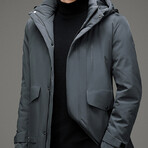 APJ-014 // Parka Jacket // Gray (2XL)