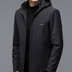 APJ-012 // Parka Jacket // Black (3XL)