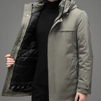 APJ-019 // Parka Jacket // Gray (L)