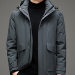 APJ-014 // Parka Jacket // Gray (L)