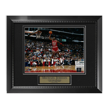 Michael Jordan // Chicago Bulls // Photograph + Framed