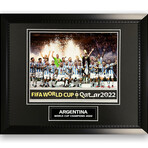 Argentina // 2022 World Cup Photograph + Framed