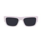 Versace // VE4416U-314/87 // Square Sunglasses // White + Dark Grey