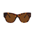 Versace // VE4415U-511963 // Square Sunglasses // Havana + Dark Bronze