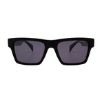 Versace // VE4445-GB1/81 // Square Sunglasses // Black + Dark Grey Polar