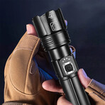 Most Powerful LED Flashlight USB Rechargeable Torch Light