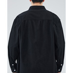 Z958 Black // Shirt Jacket (L)