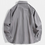 703 Gray // Shirt Jacket (S)