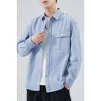 Z958 Blue // Shirt Jacket (S)