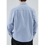 Z958 Blue // Shirt Jacket (S)