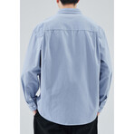 Z958 Blue // Shirt Jacket (2XL)