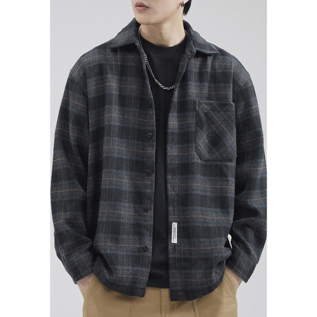 Z956 Gray // Shirt Jacket (XS)