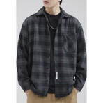 Z956 Gray // Shirt Jacket (L)