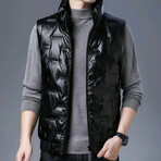 AVDD-012 // Vest - Duck Down // Mate Black (XS)