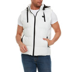 Helios Unisex Heated Vest // White (S)