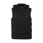 Helios Paffuto Heated Vest with 10,000 MAH Powerbank // Black (S)