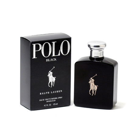 Men's Fragrance // Polo Black Men by Ralph Lauren EDT // 4.2 oz