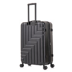 DUKAP Zahav Lightweight Hardside Spinner Luggage 28" (BLACK)