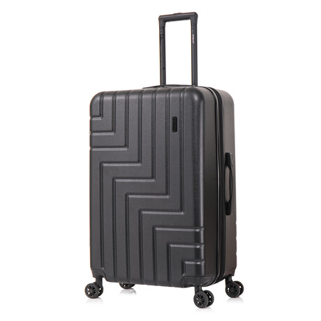 DUKAP Zahav Lightweight Hardside Spinner Suitcase // 28" (BLACK)