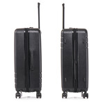 DUKAP Zahav Lightweight Hardside Spinner Luggage 28" (BLACK)