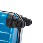 DUKAP Zahav Lightweight Hardside Spinner Luggage 24" (BLACK)